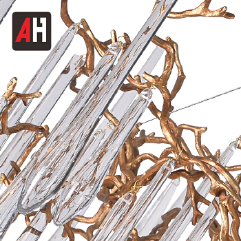 Luxury elegant gold color modern pendant crystal light fitting chandelier 